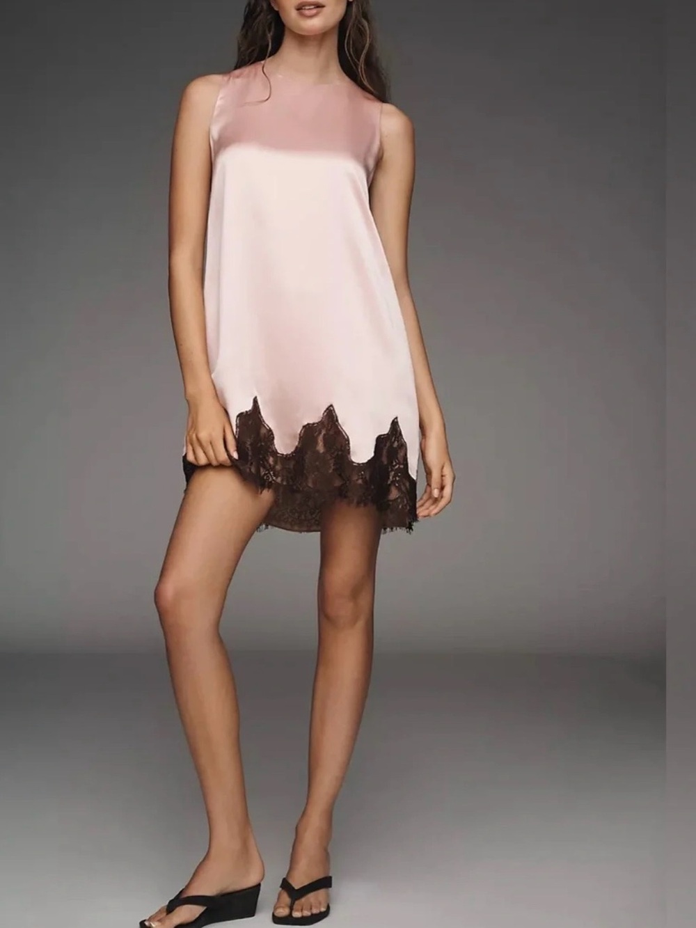 Reformation Jessalyn Silk Mini Dress In Blush Pink, NWOT, NEVER WORN, NO FLAWS.